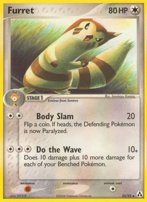 Furret card art