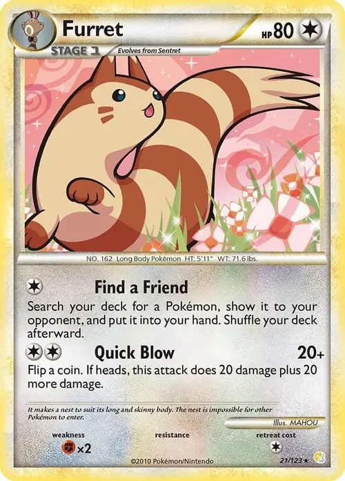 Furret card art