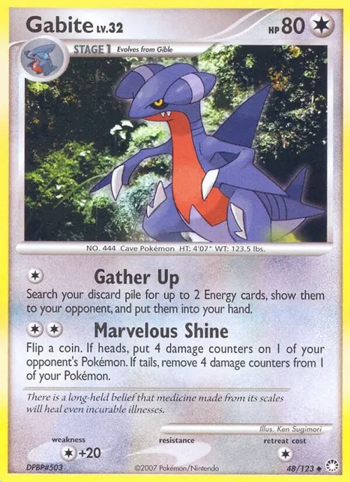 Gabite card art