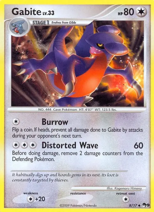 Gabite card art