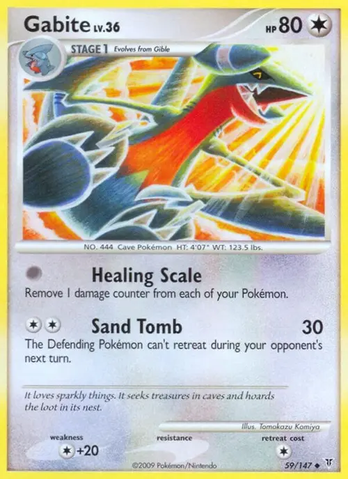 Gabite card art