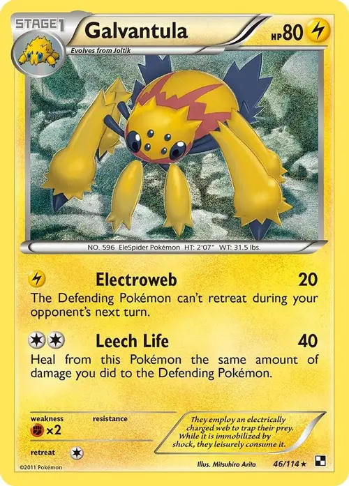 Galvantula card art