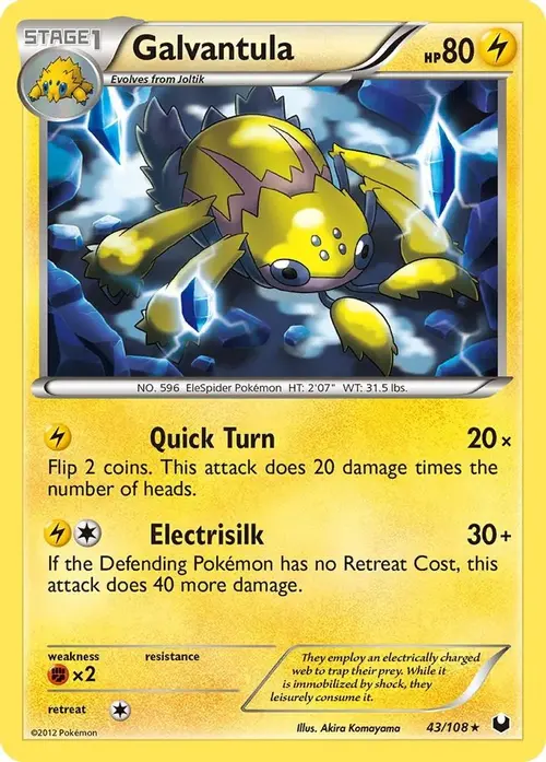 Galvantula card art