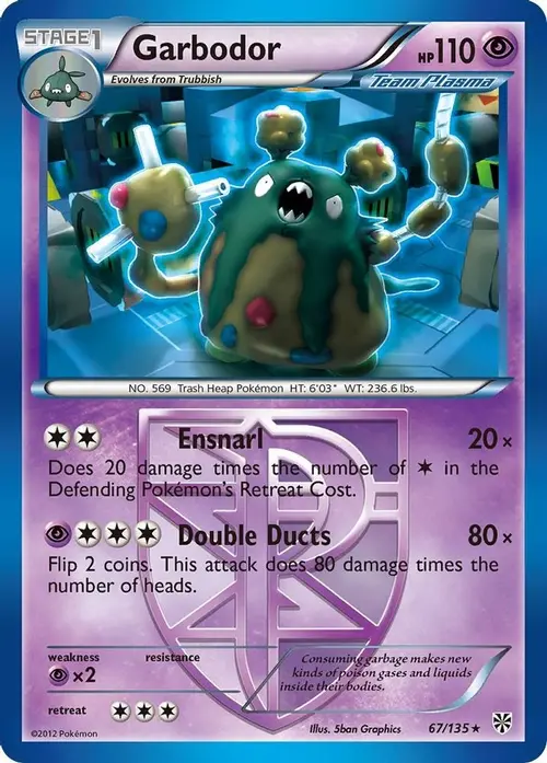 Garbodor (Team Plasma) (67) card art