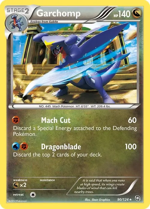 Garchomp (90) card art