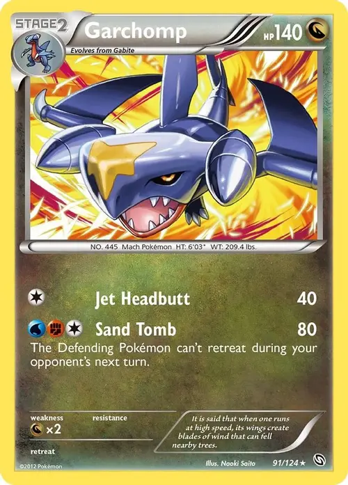 Garchomp (91) card art