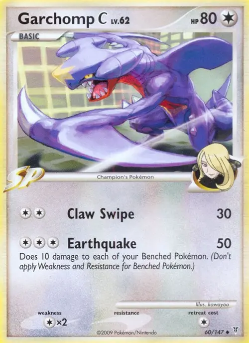 Garchomp C card art