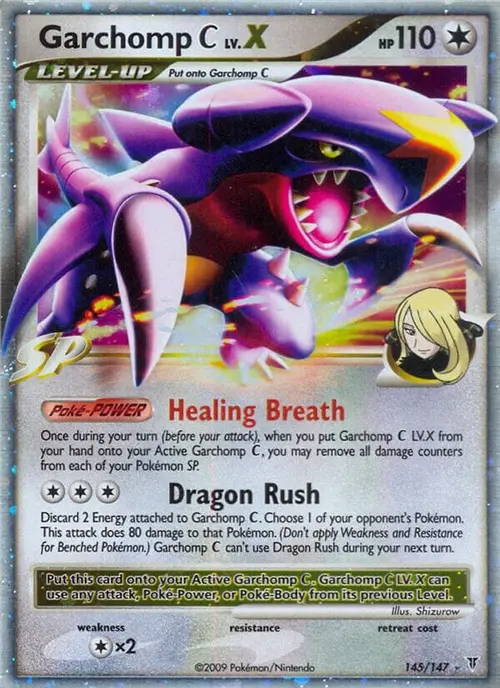 Garchomp C Lv.X card art