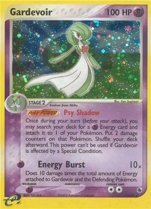 Gardevoir card art