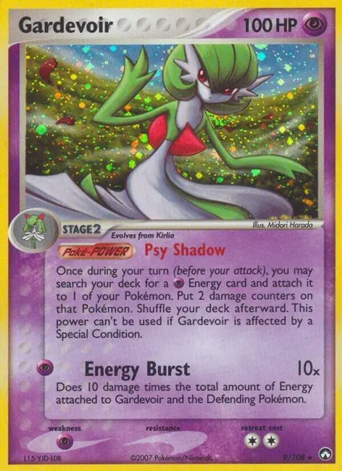 Gardevoir card art
