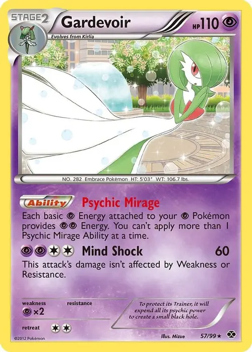 Gardevoir card art