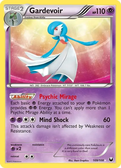 Gardevoir card art