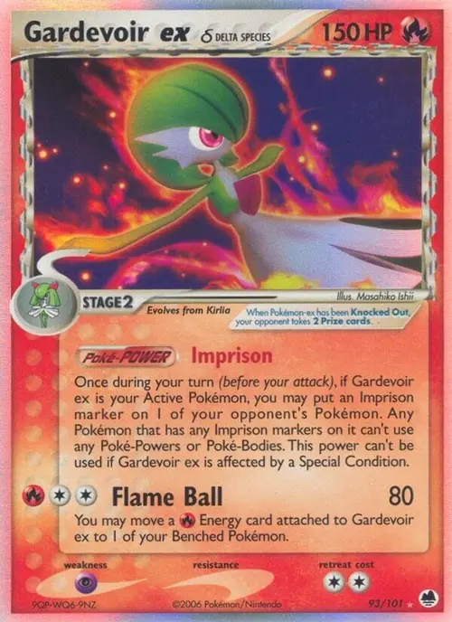 Gardevoir ex (Delta Species) card art