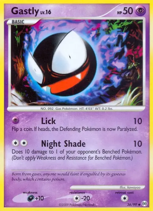 Gastly (36) card art