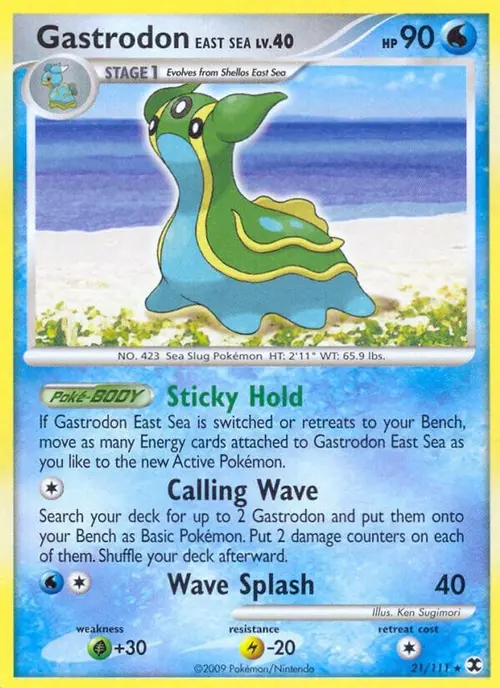 Gastrodon East Sea card art