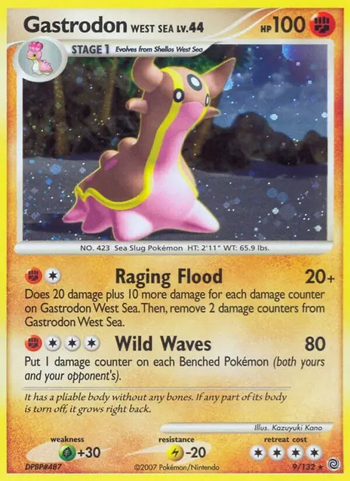 Gastrodon West Sea card art