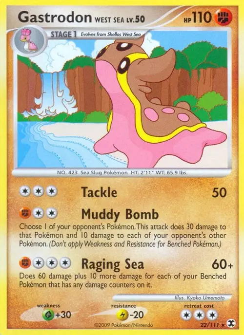 Gastrodon West Sea card art