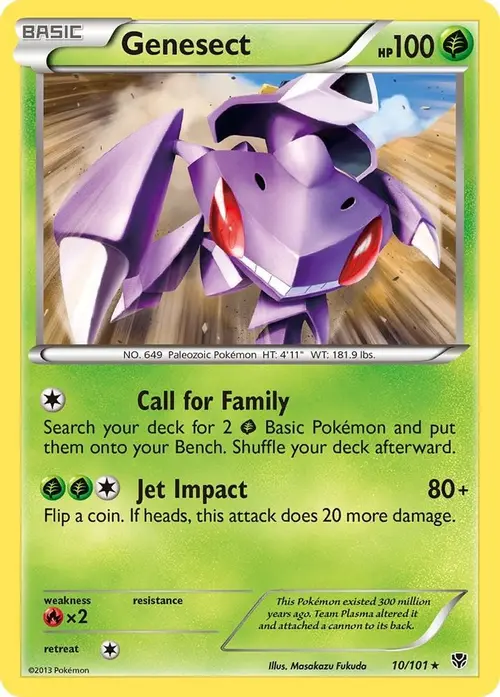 Genesect card art