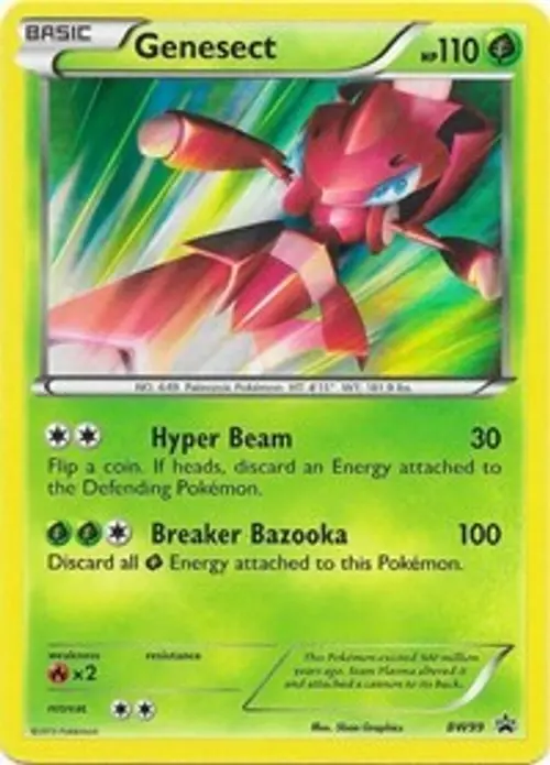 Genesect - BW99 card art
