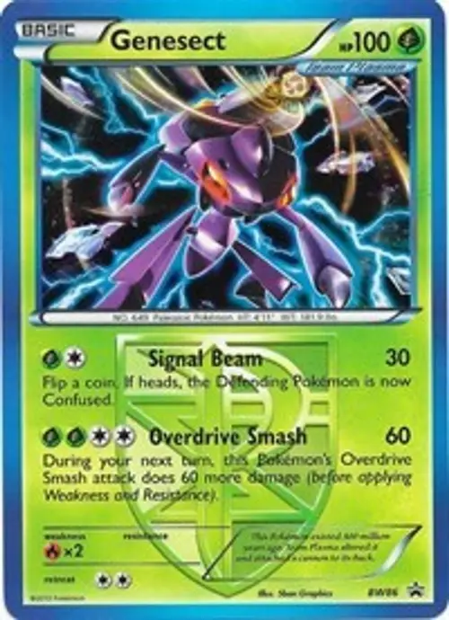 Genesect (Team Plasma) - BW86 card art