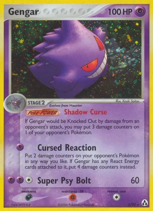 Gengar card art