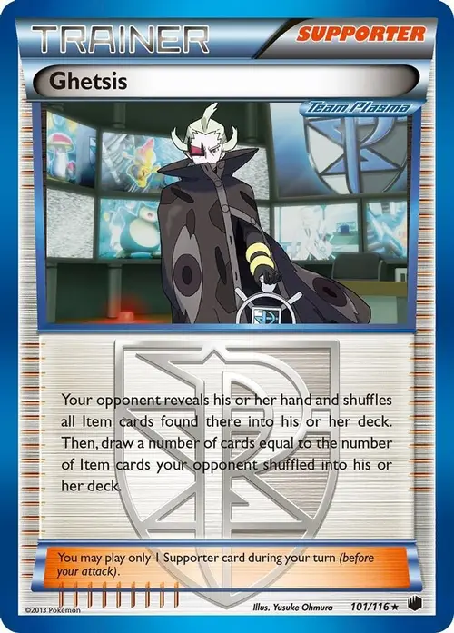 Ghetsis (Team Plasma) card art
