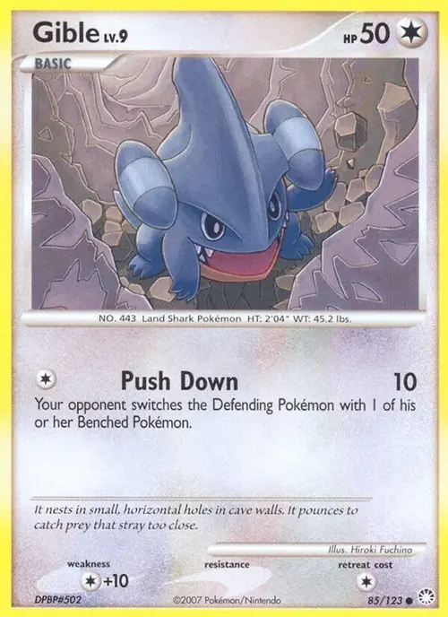 Gible card art