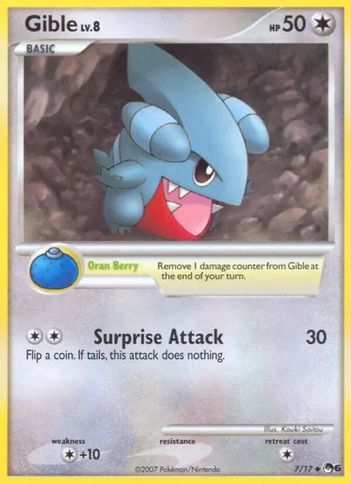 Gible card art