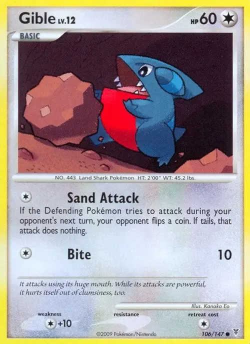 Gible card art