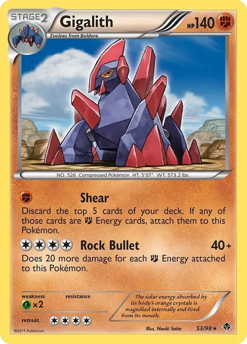 Gigalith card art