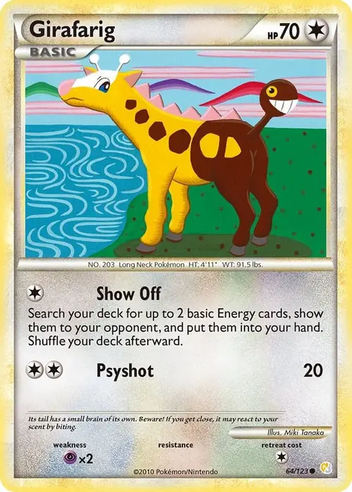 Girafarig card art