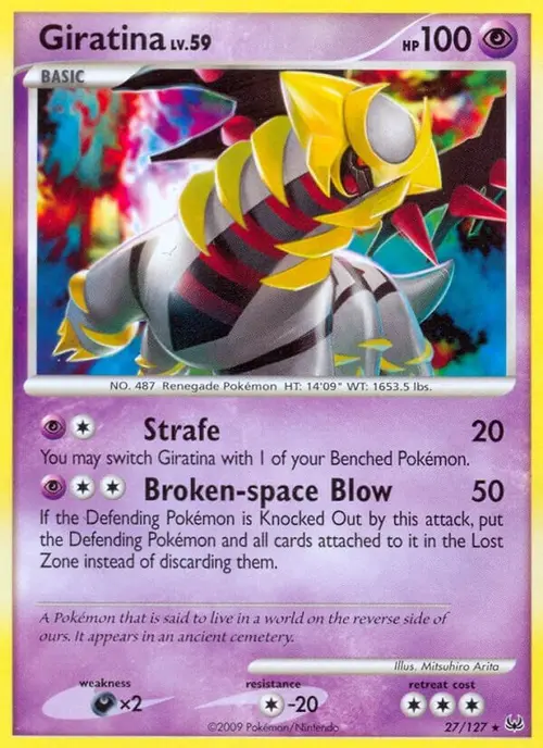 Giratina (27) card art