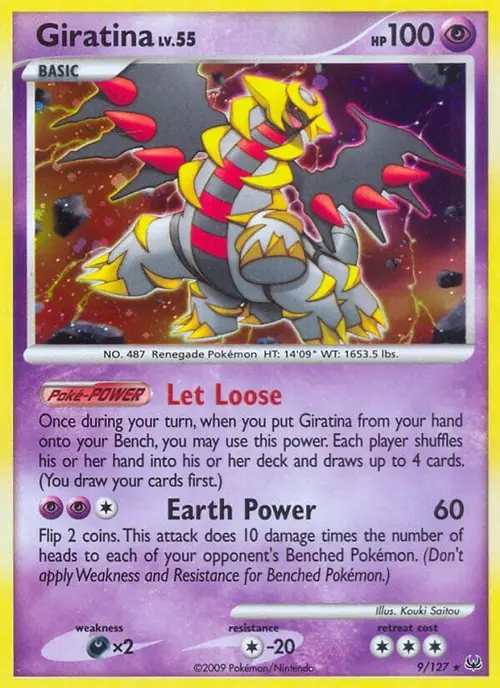 Giratina (9) card art