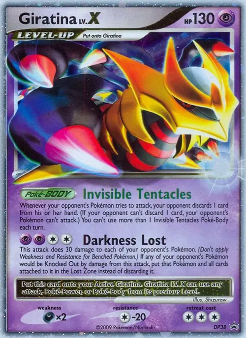 Giratina LV.X - DP38 card art