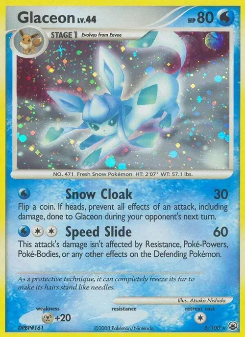 Glaceon (5) card art