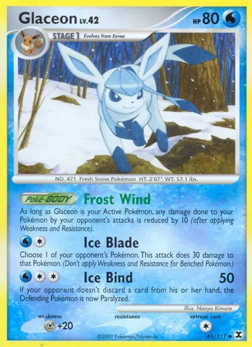 Glaceon card art