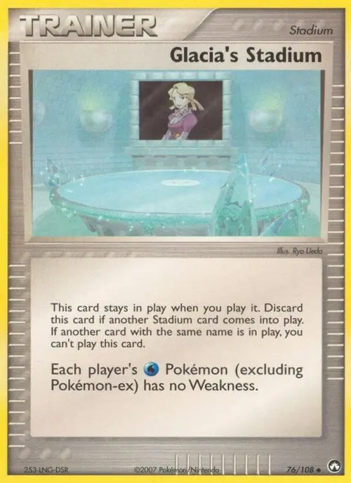 Glacia's Stadium card art