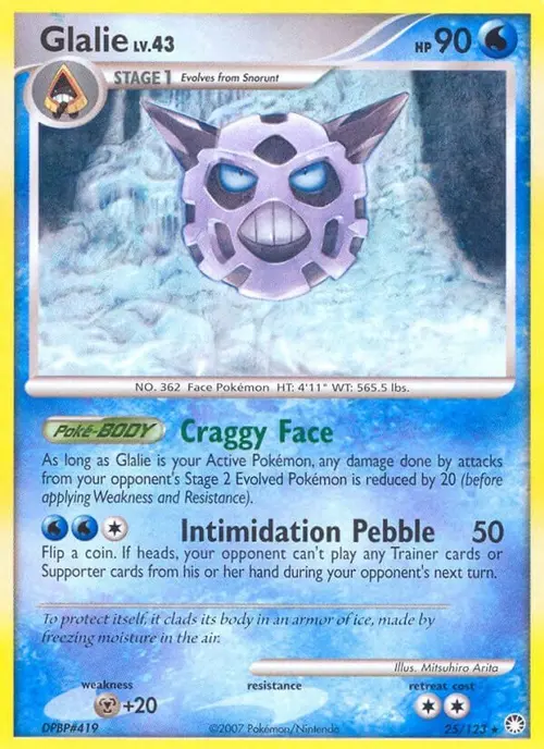 Glalie card art