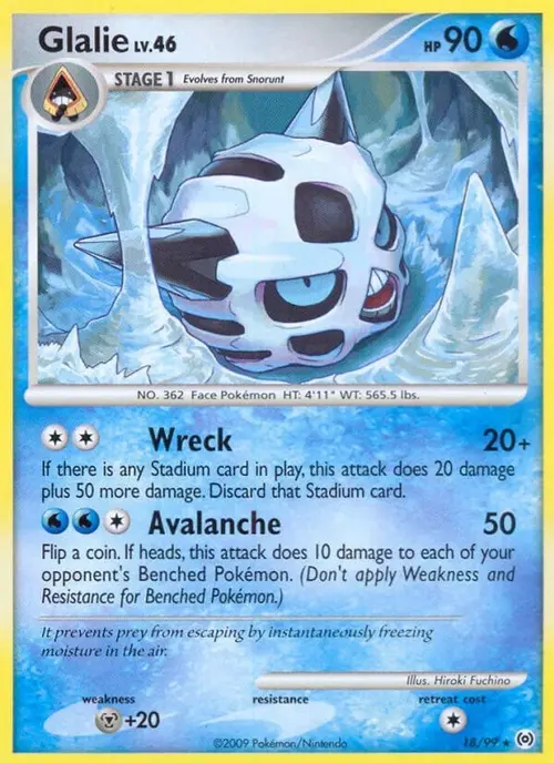Glalie card art