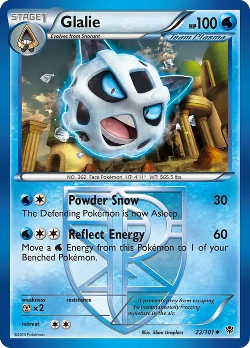 Glalie (Team Plasma) card art