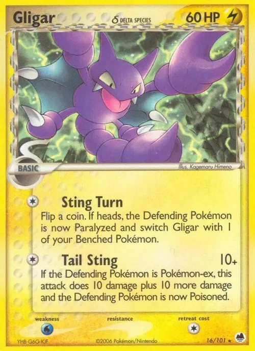 Gligar (Delta Species) card art