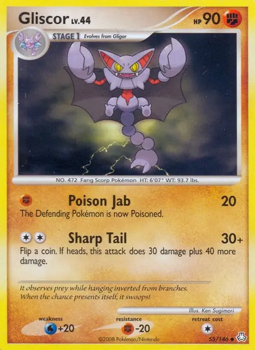 Gliscor (55) card art