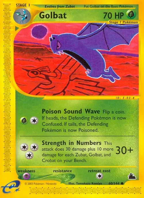 Golbat card art