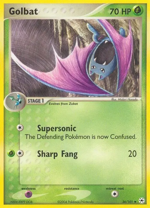 Golbat card art