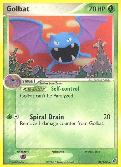 Golbat card art