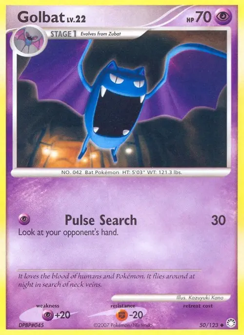 Golbat card art