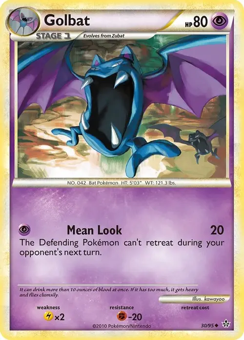 Golbat card art