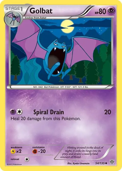 Golbat card art