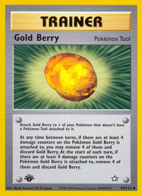 Gold Berry card art