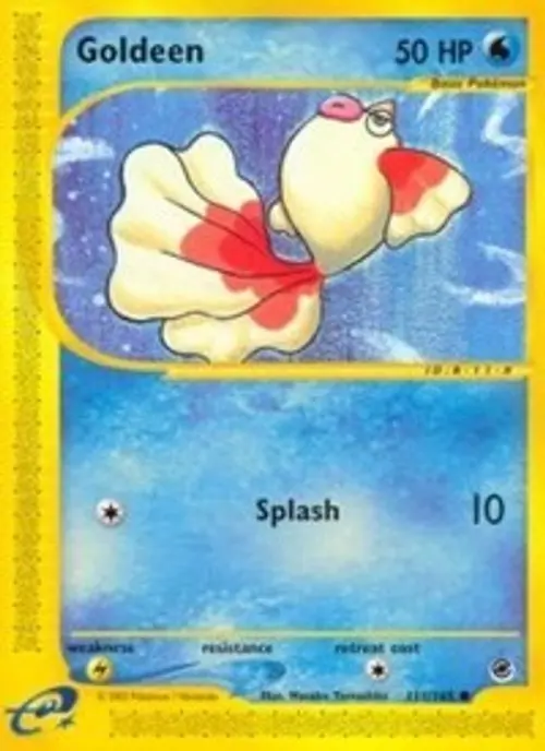 Goldeen card art